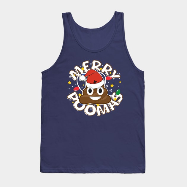 Merry Poo-Mas Tank Top by Yurko_shop